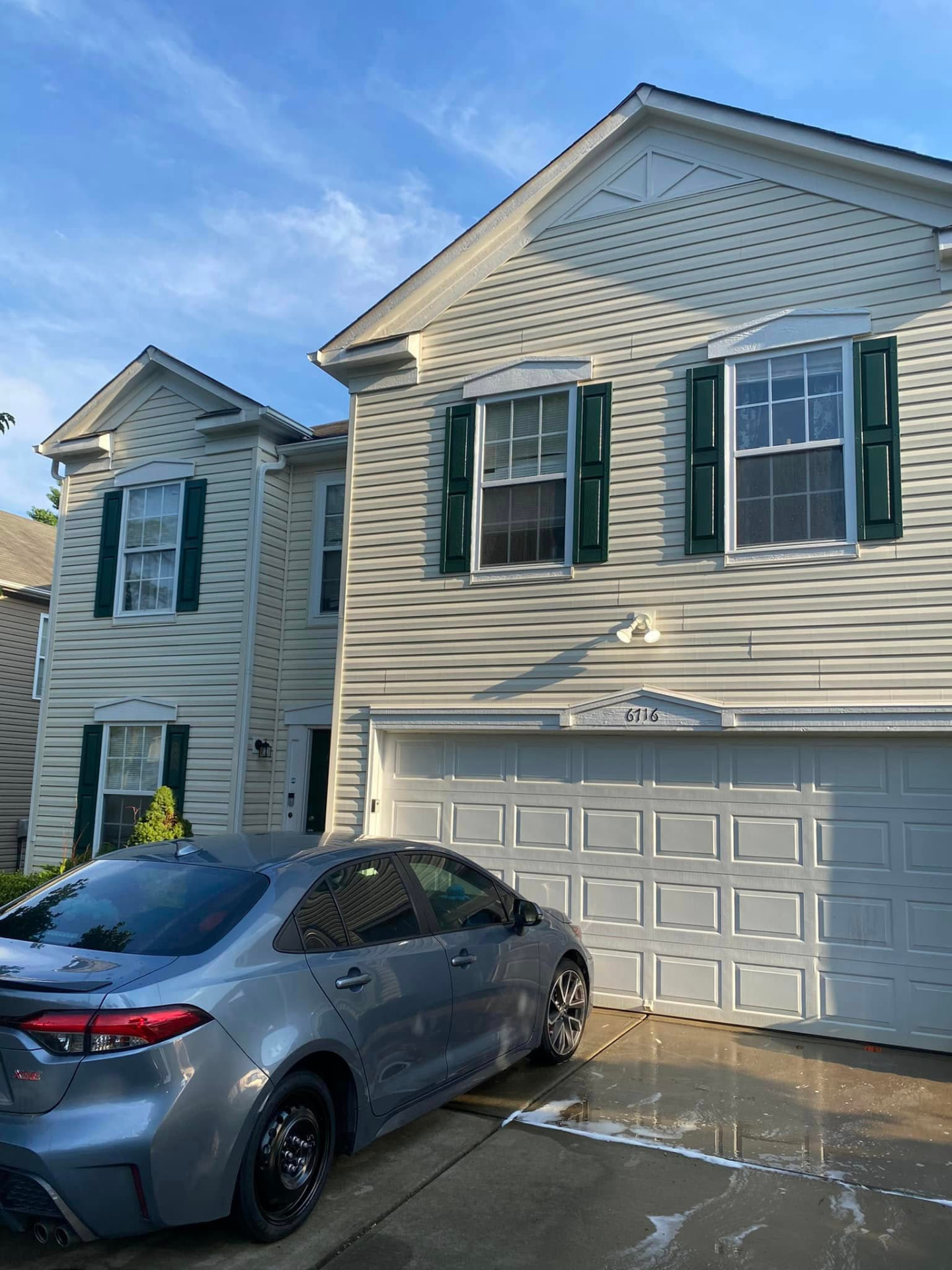 House washing · Completed